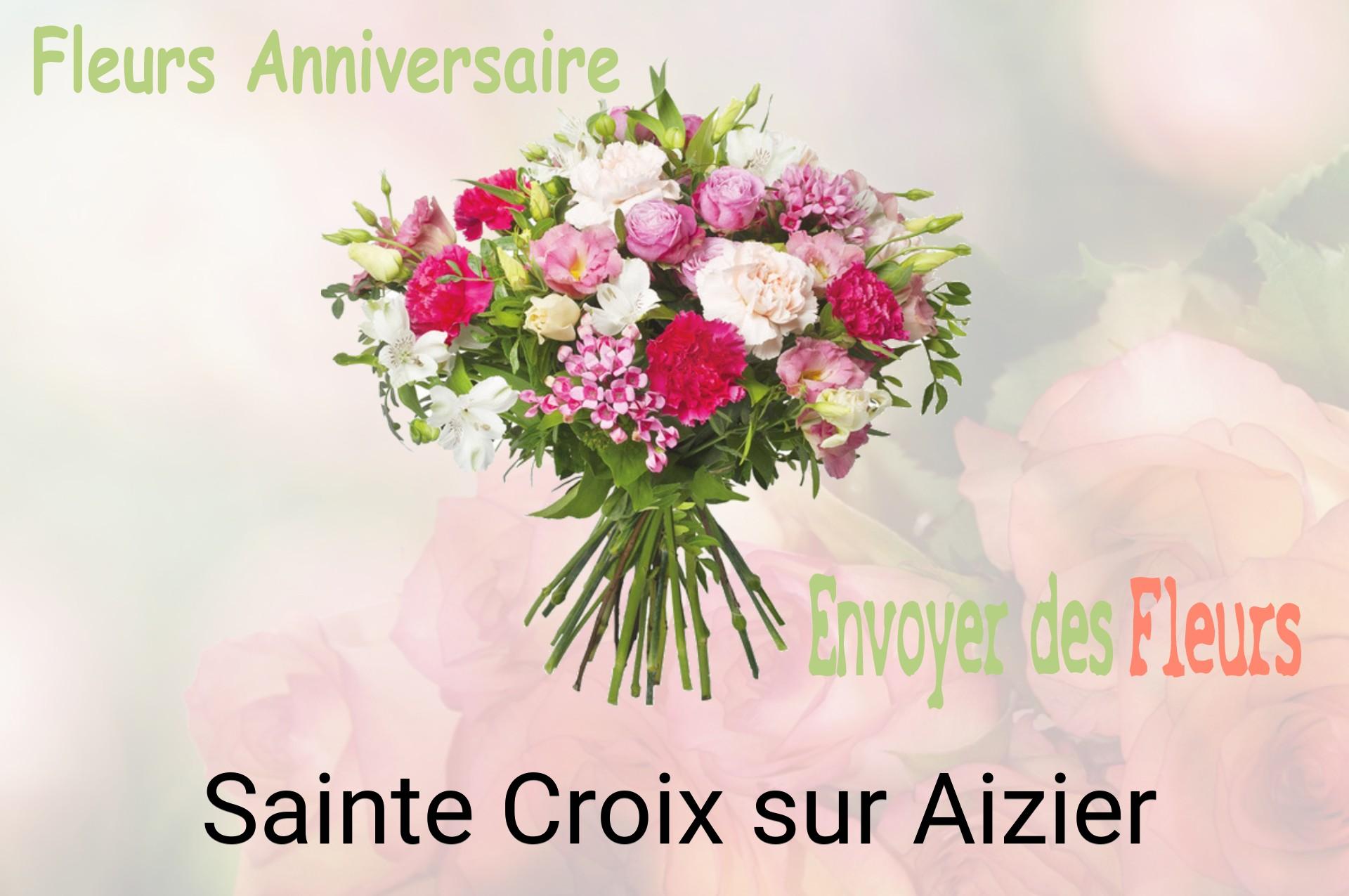 Bouquet de fleurs d’anniversaire livré à Sainte-Croix-sur-Aizier