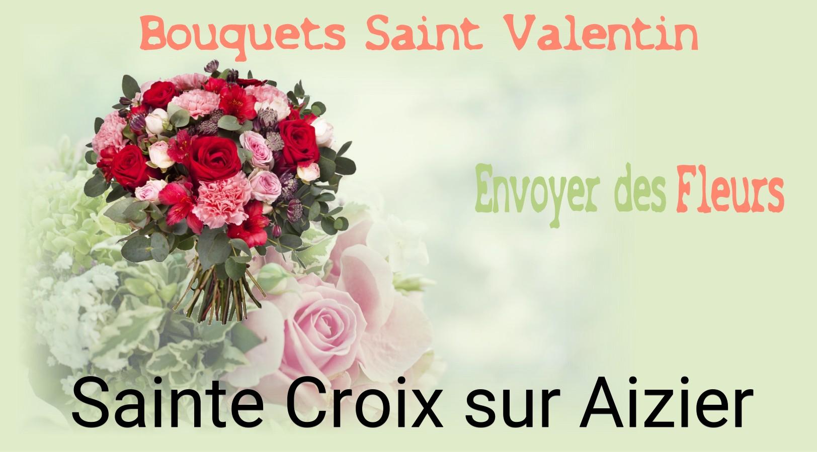 Roses de Saint-Valentin livrées à Sainte-Croix-sur-Aizier
